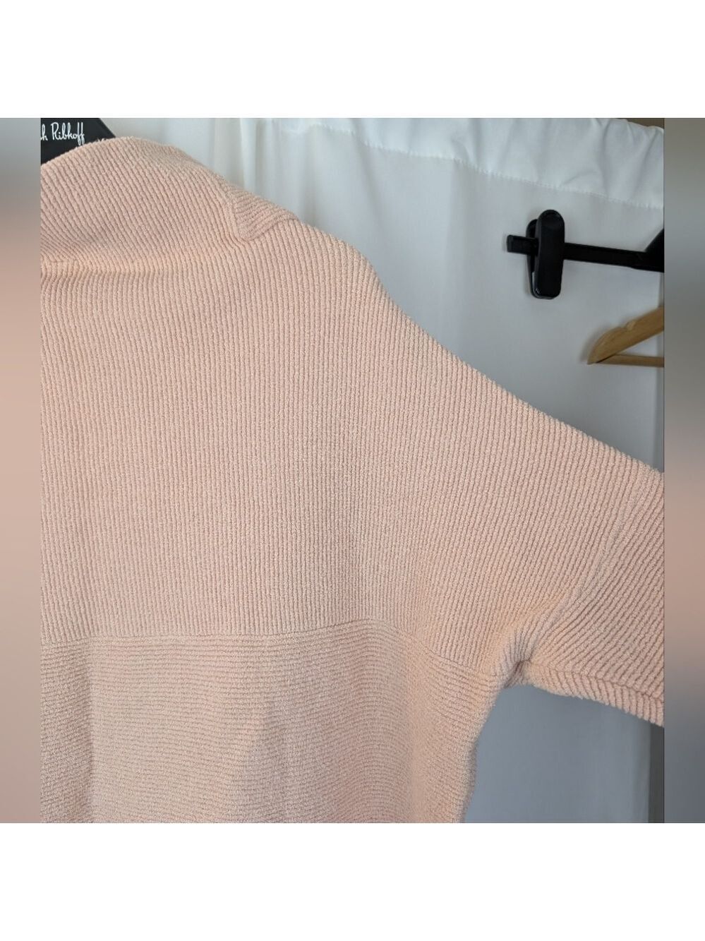 FREE PEOPLE Ottoman Slouchy Tunic In Dusty Pink size M in EUC - Picture 8 of 9